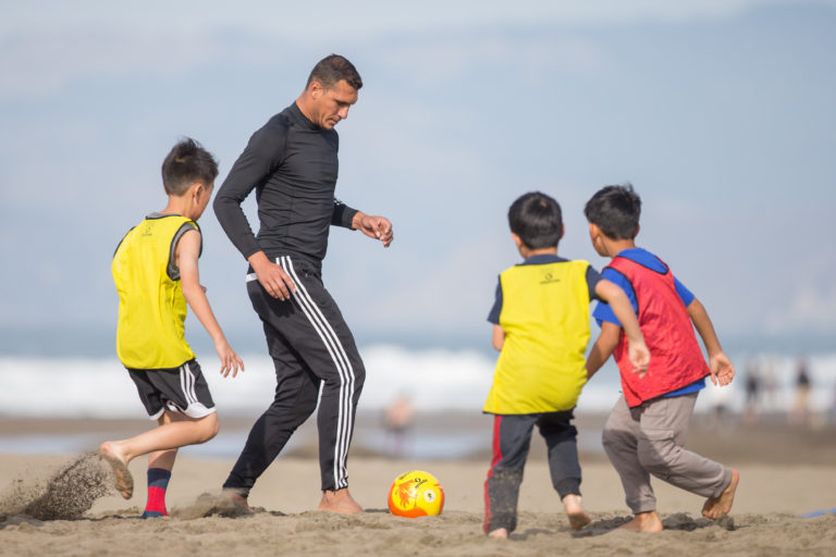 Sunset Elementary Beach Soccer Blast Fundraiser, 2017